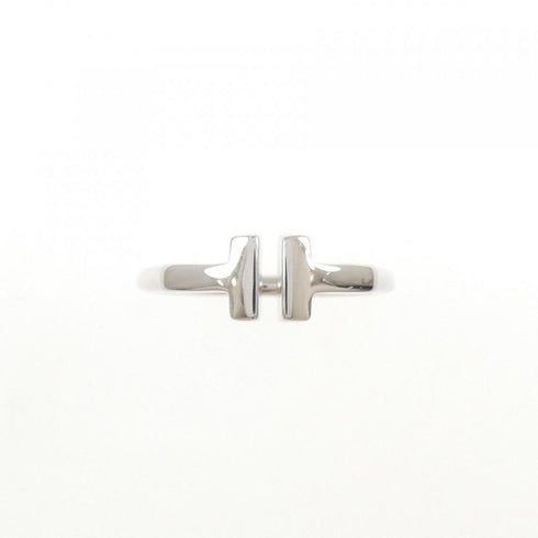 T Wire Ring 18K White Gold