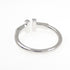 T Wire Ring 18K White Gold