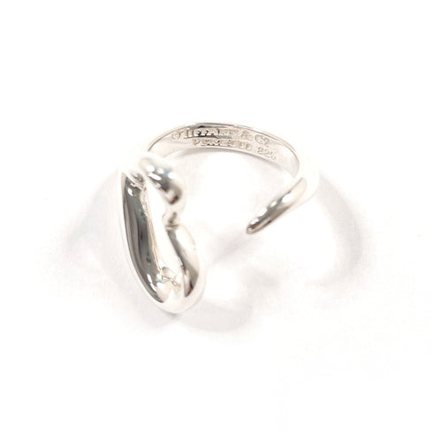 Open Heart Ring Sterling Silver
