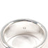 Diagonal Interlocking G Ring Sterling Silver