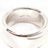 Diagonal Interlocking G Ring One Band Sterling Silver