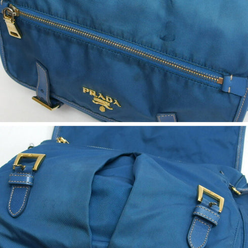 Zip Buckle Messenger Bag Tessuto Medium