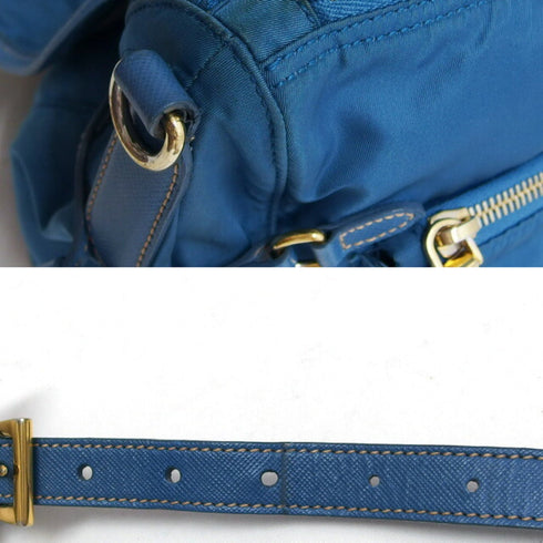 Zip Buckle Messenger Bag Tessuto Medium