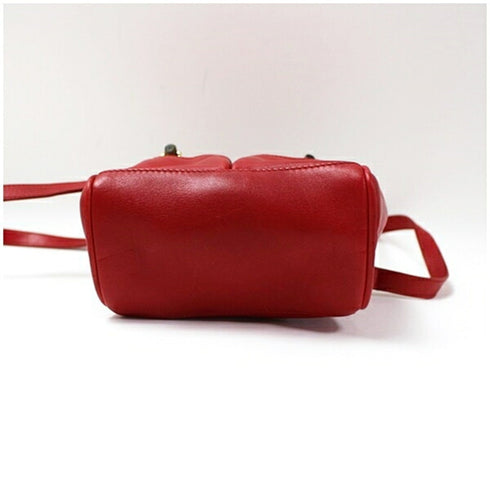 Bamboo Shopper Tote Leather Mini