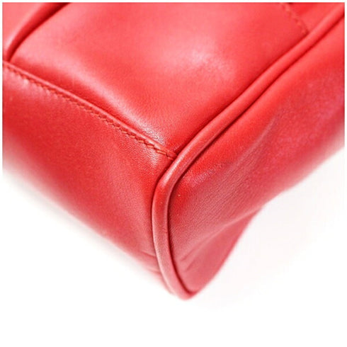 Bamboo Shopper Tote Leather Mini