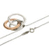 Interlocking Pendant Necklace Sterling Silver