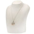 Interlocking Pendant Necklace Sterling Silver