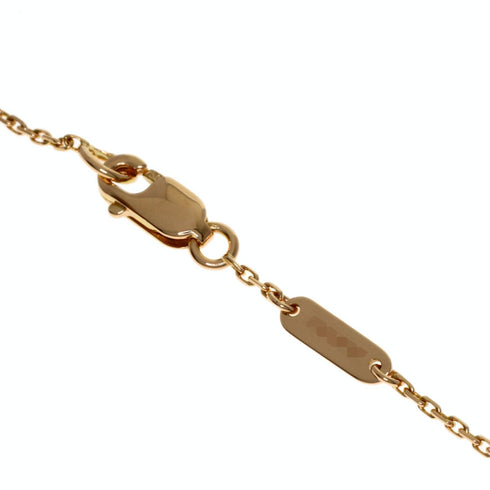 Sweet Alhambra Bracelet 18K Rose Gold and Carnelian