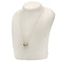Pendant Necklace Sterling Silver and 18K Yellow Gold