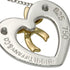Pendant Necklace Sterling Silver and 18K Yellow Gold