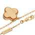Vintage Alhambra Pendant Necklace 18K Rose Gold