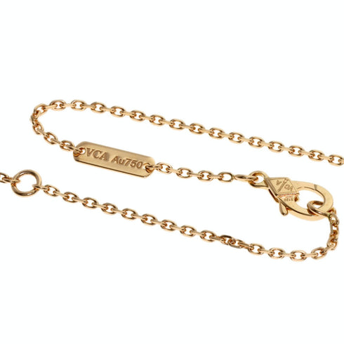 Vintage Alhambra Pendant Necklace 18K Rose Gold