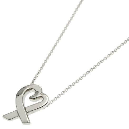 Loving Heart Pendant Necklace Sterling Silver