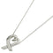 Loving Heart Pendant Necklace Sterling Silver