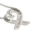 Loving Heart Pendant Necklace Sterling Silver