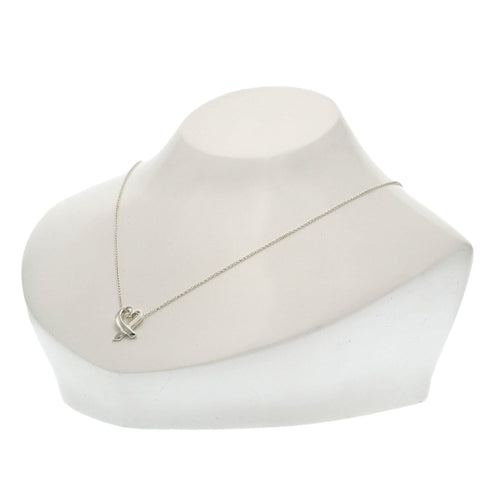 Loving Heart Pendant Necklace Sterling Silver