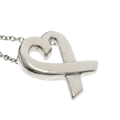 Loving Heart Pendant Necklace Sterling Silver