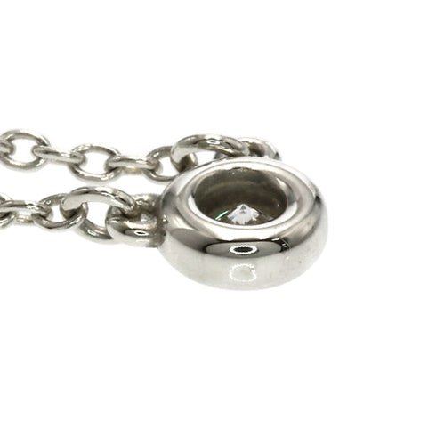 Elsa Peretti Diamonds By The Yard Pendant Necklace Sterling Silver and Diamond