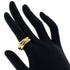 Vendome Louis Cartier Band Ring 18K Tricolor Gold