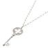 Pendant Necklace 18K White Gold With Diamond