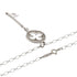 Pendant Necklace 18K White Gold With Diamond