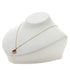 Diva Dream Pendant Necklace 18K Rose Gold with Carnelian and Diamond
