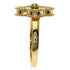 Vintage Alhambra Ring 18K Yellow Gold and Malachite