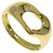 Open Heart Ring 18K Yellow Gold