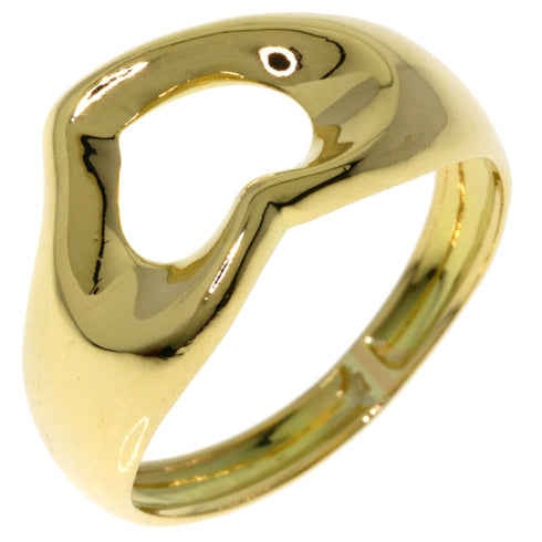 Open Heart Ring 18K Yellow Gold