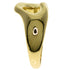 Open Heart Ring 18K Yellow Gold