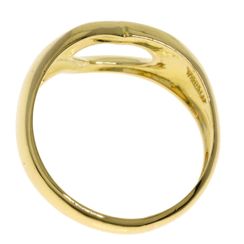 Open Heart Ring 18K Yellow Gold