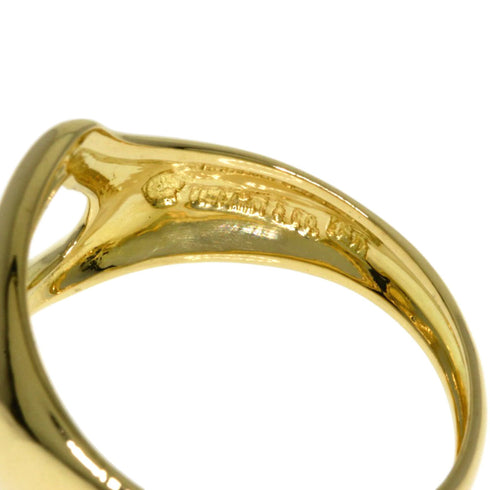 Open Heart Ring 18K Yellow Gold