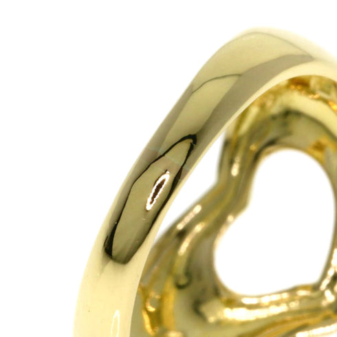 Open Heart Ring 18K Yellow Gold