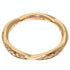 Camellia Half Diamond Ring 18K Rose Gold with Diamond