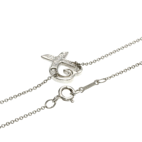 Loving Heart Pendant Necklace Sterling Silver