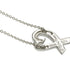 Loving Heart Pendant Necklace Sterling Silver