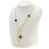 Alhambra Pendant Necklace 18K Yellow Gold and Onyx