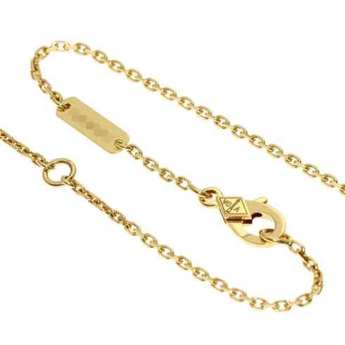 Vintage Alhambra Pendant Necklace 18K Yellow Gold