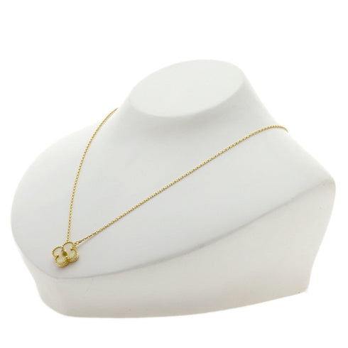 Vintage Alhambra Pendant Necklace 18K Yellow Gold