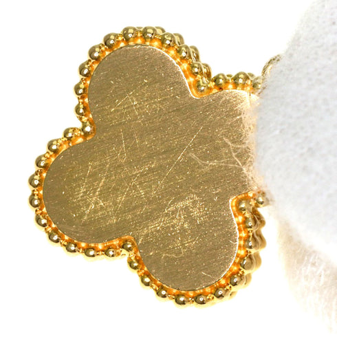 Vintage Alhambra Pendant Necklace 18K Yellow Gold