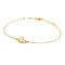 Sweet Papillon Bracelet 18K Yellow Gold with Shell