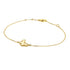 Sweet Papillon Bracelet 18K Yellow Gold with Shell