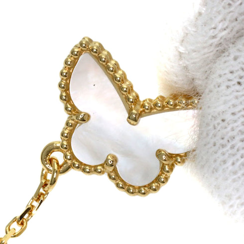 Sweet Papillon Bracelet 18K Yellow Gold with Shell