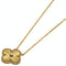 Vintage Alhambra Pendant Necklace 18K Yellow Gold