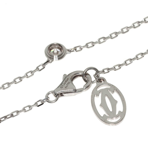 Pendant Necklace 18K White Gold with Diamond