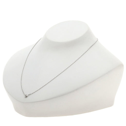 Pendant Necklace 18K White Gold with Diamond