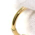 T Wire Ring 18K Yellow Gold with Diamond