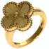 Vintage Alhambra Ring 18K Yellow Gold