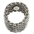 Somerset Mesh Ring Sterling Silver