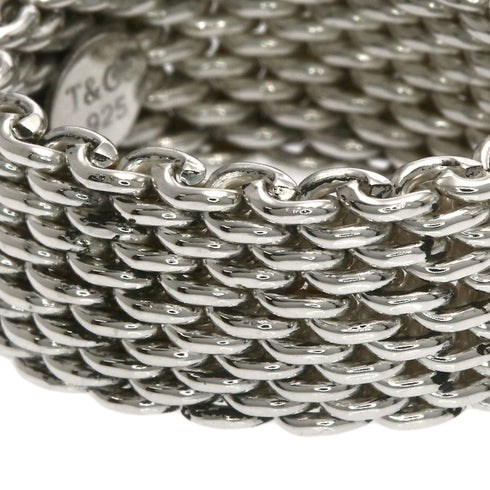 Somerset Mesh Ring Sterling Silver